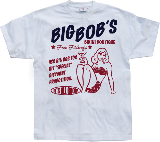 Big Bobs Bikini Boutique T-Shirt – T-shirt