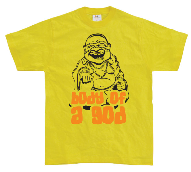 The Body Of A God T-Shirt – T-shirt