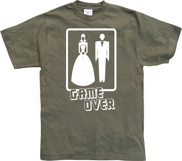 Wedding - GAME OVER! T-Shirt – T-shirt