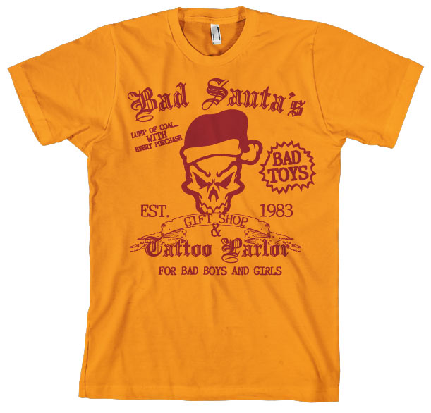 Bad Santa´s Gift Shop T-Shirt – T-shirt