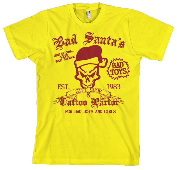 Bad Santa´s Gift Shop T-Shirt – T-shirt