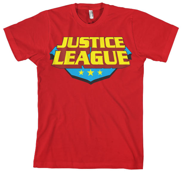 Justice League Classic Logo T-Shirt – T-shirt
