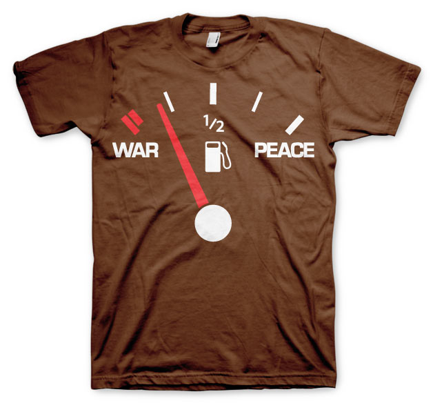 War & Peace Gauge T-Shirt – T-shirt