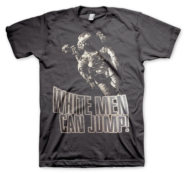 White Men Can Jump T-Shirt – T-shirt