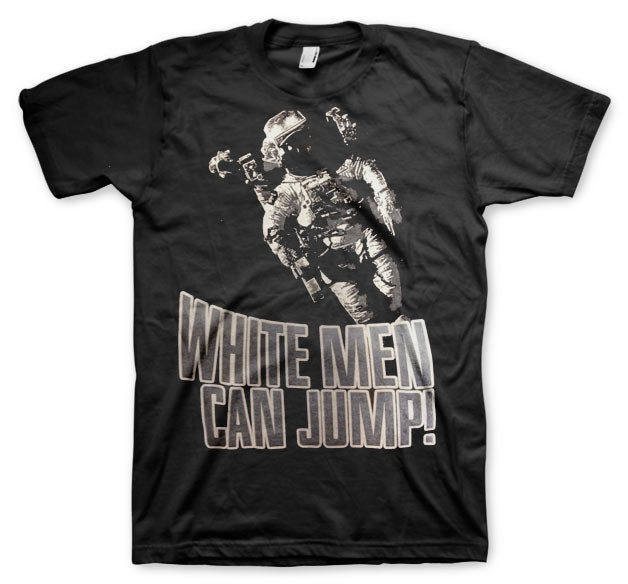 White Men Can Jump T-Shirt – T-shirt