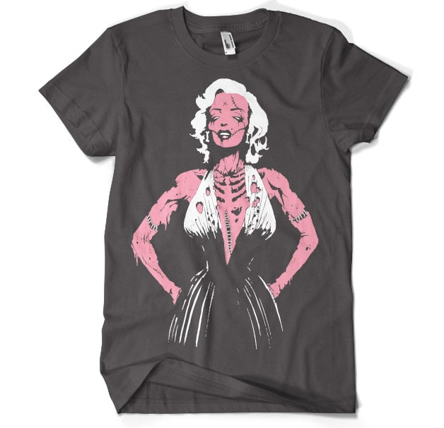 Zombie Monroe T-Shirt – T-shirt
