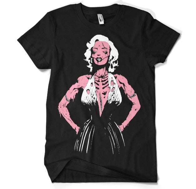 Zombie Monroe T-Shirt – T-shirt