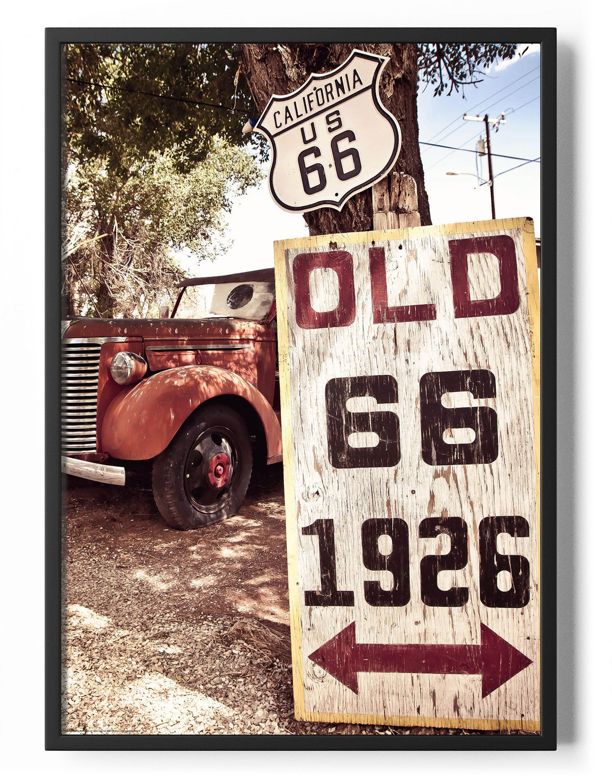 Great Old Route 66 – Poster
