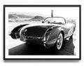 Route 66 Chevrolet Corvette – Poster