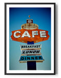 Route 66 New Mexico Cafe Sign – Poster