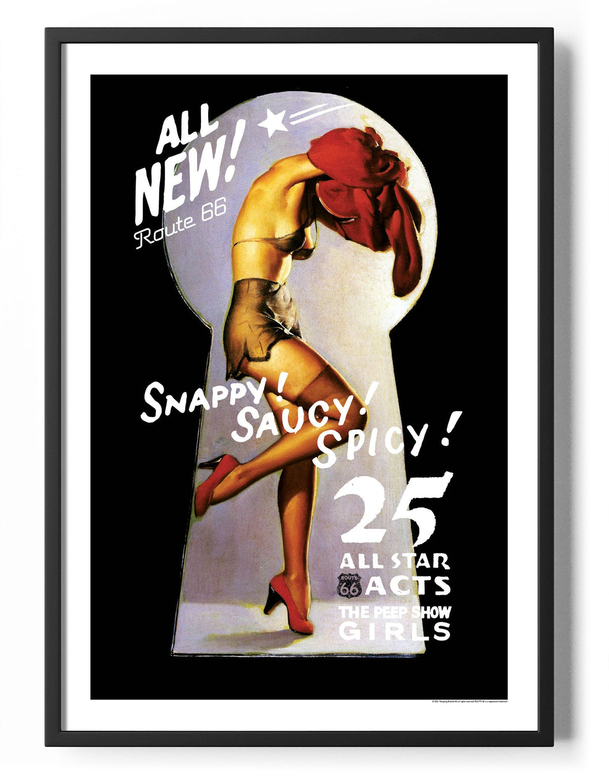 Route 66 Peep Show Poster – Poster