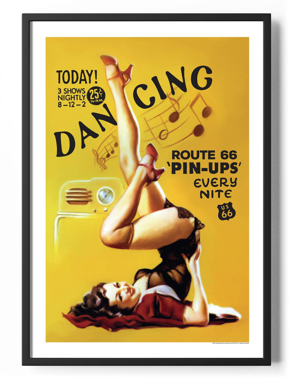 Route 66 Pin-Ups Poster – Poster