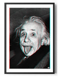Enstein Anaglyph Photo Poster – Poster