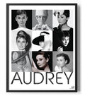 Mix of Audrey Poster – Poster