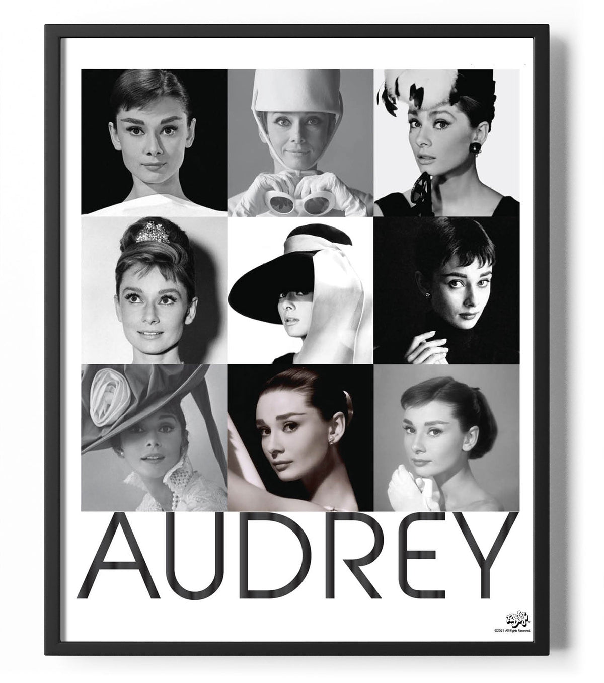 Mix of Audrey Poster – Poster