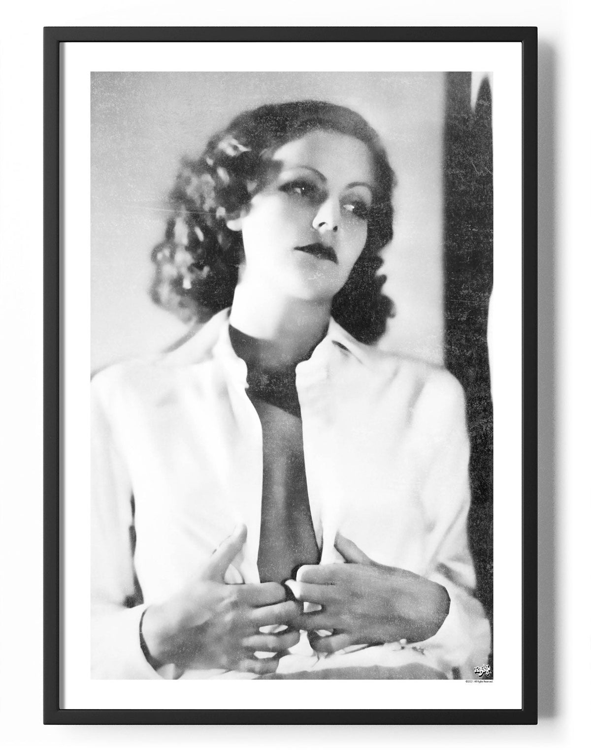 Greta Garbo Vintage Photo Poster – Poster