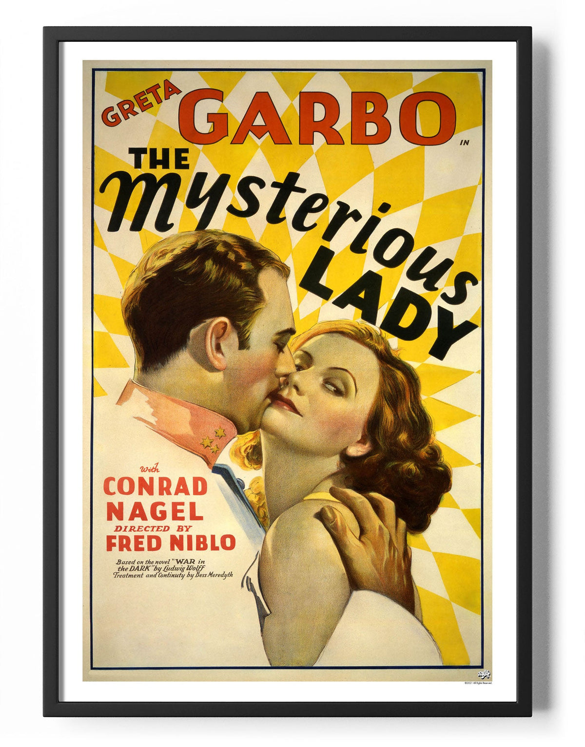 The Mysterious Lady Movie Poster – Poster