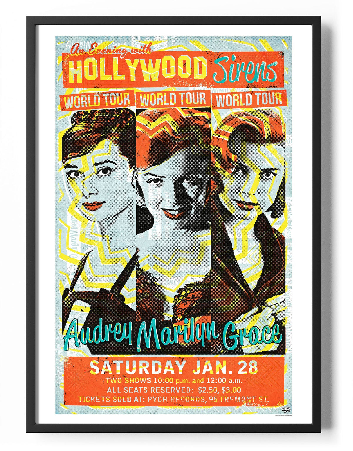 Hollywood Sirens Tour Poster – Poster