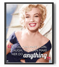 Make A Girl Laugh Poster – Poster