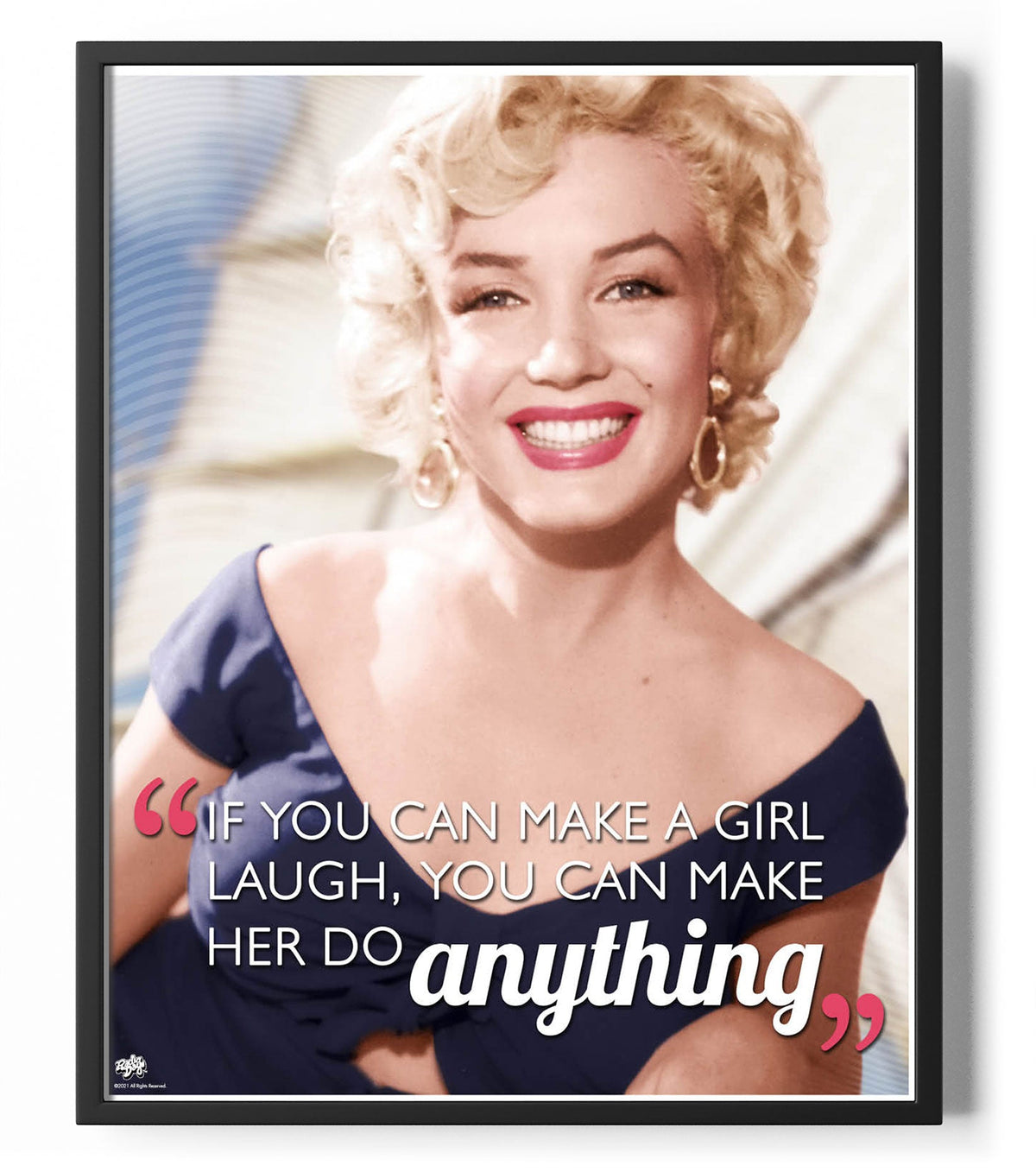 Make A Girl Laugh Poster – Poster