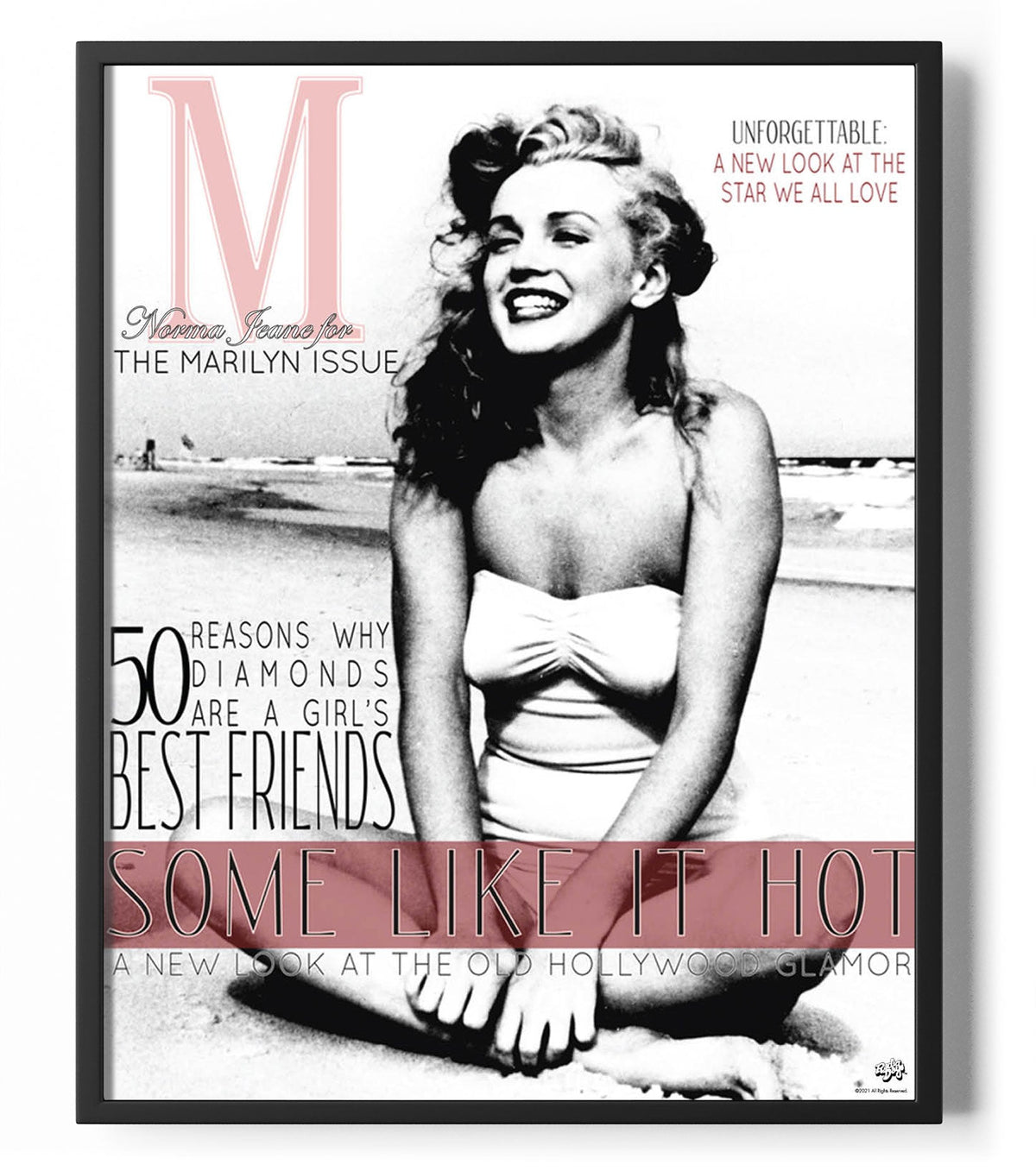 The Marilyn Issue Cover Poster – Poster