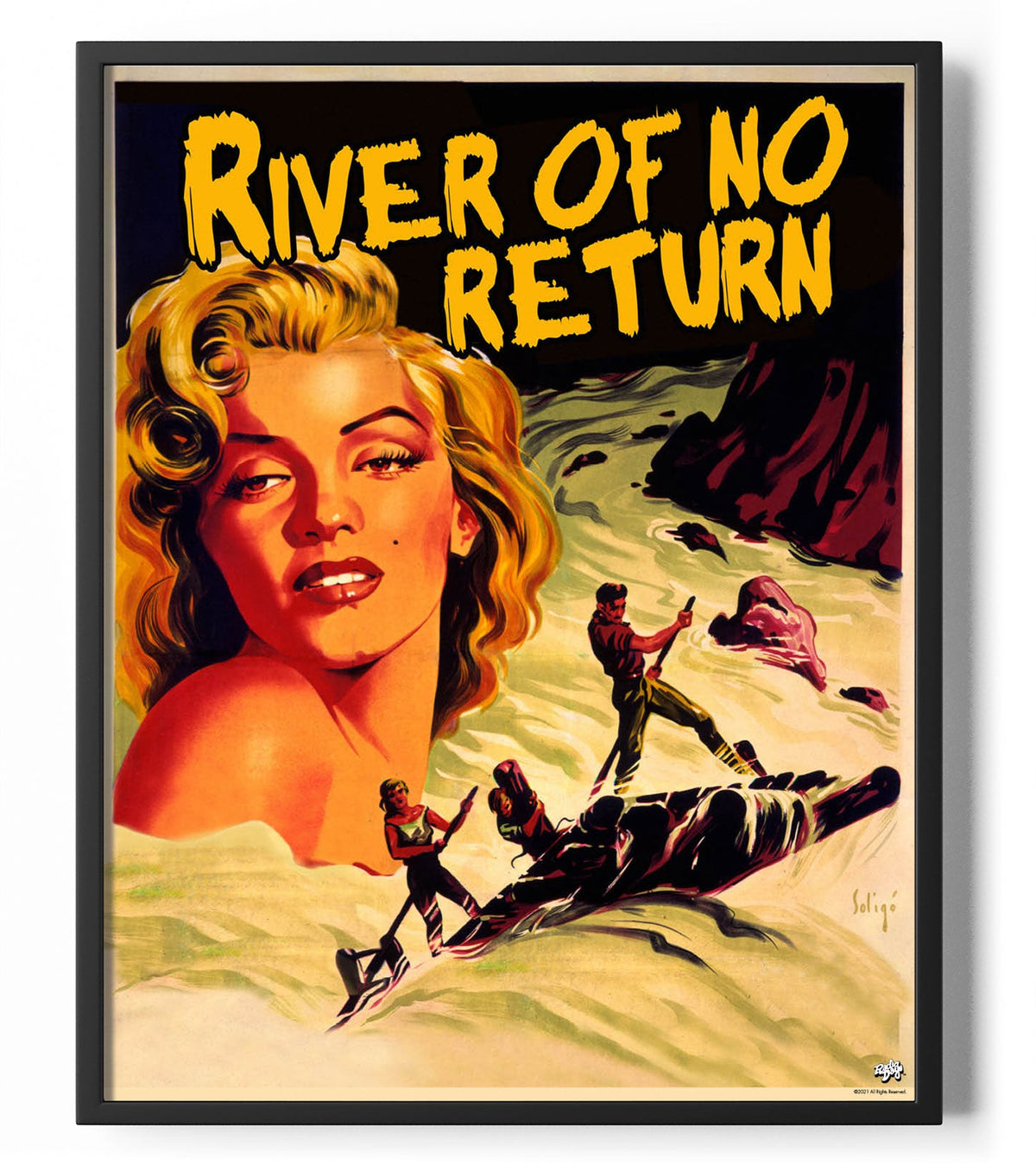 River Of No Return Movie Poster – Poster