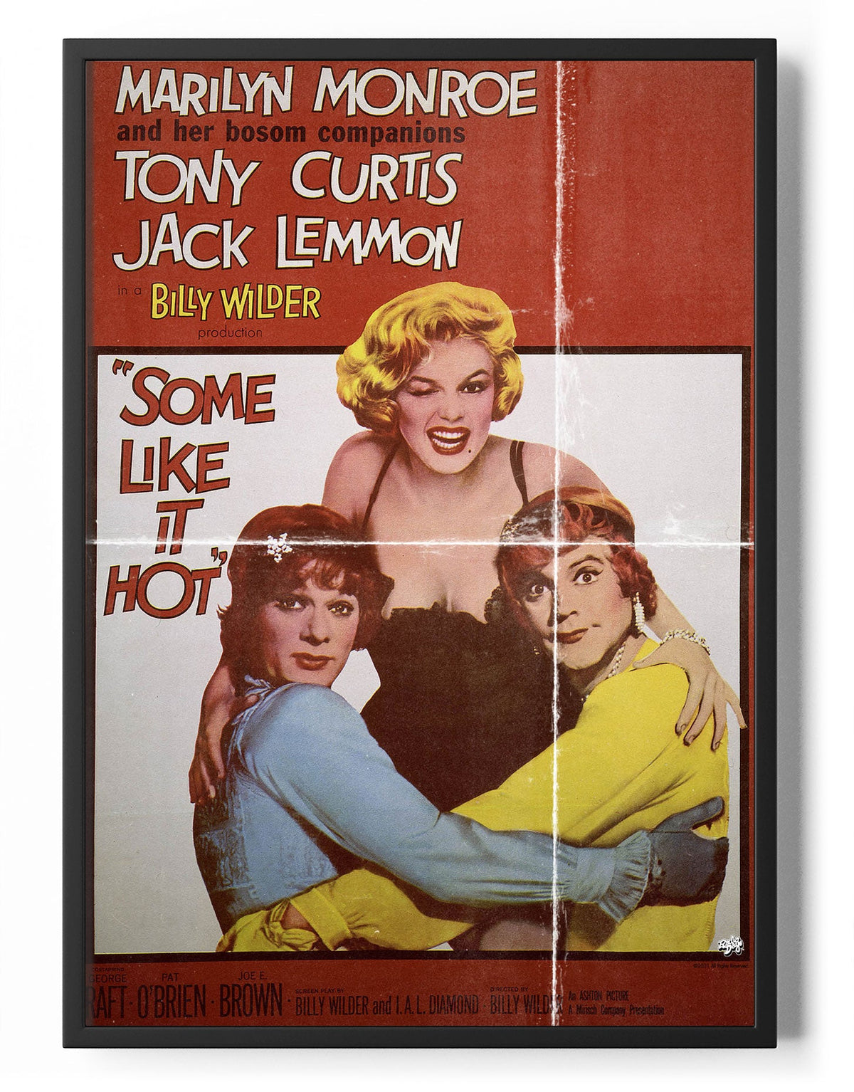 Some Like It Hot Vintage poster – Poster