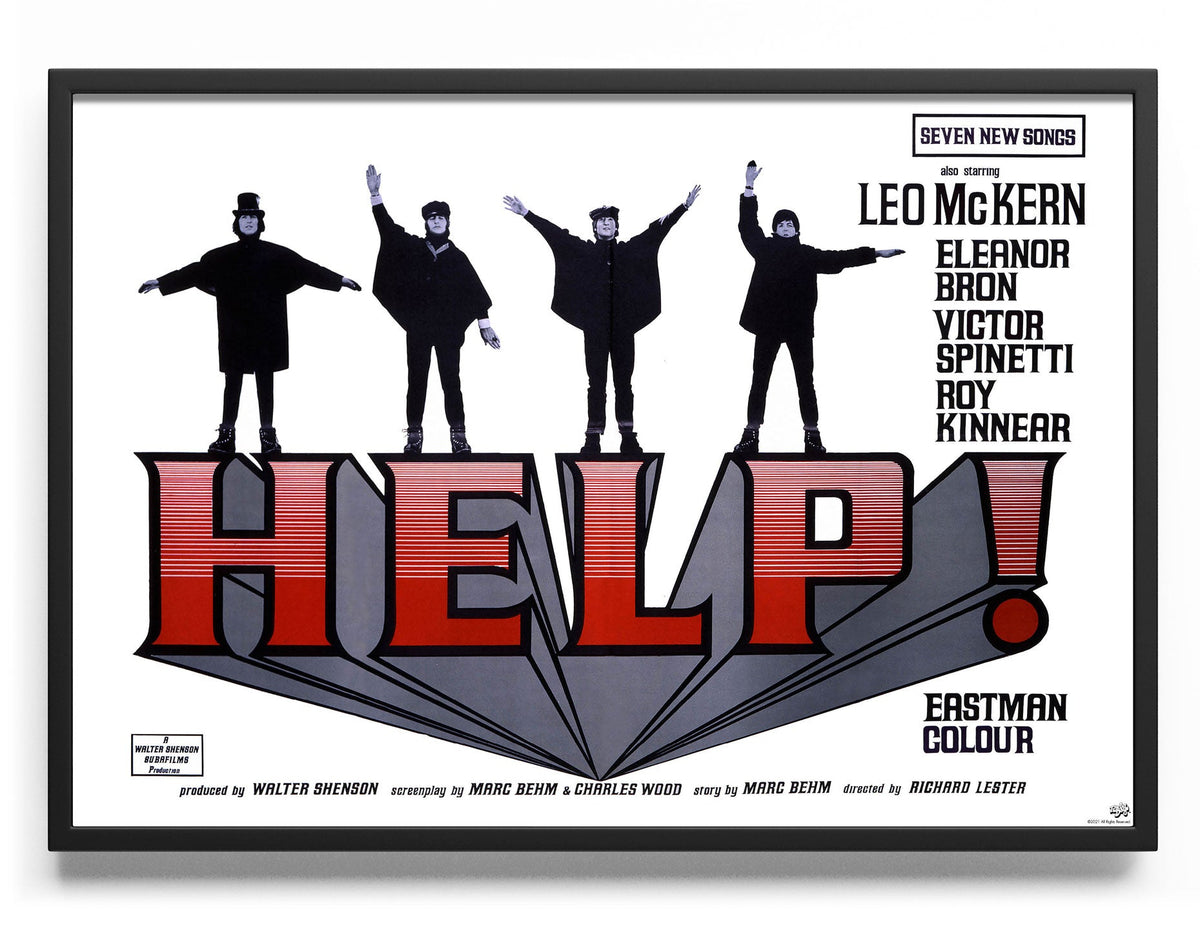 The Beatles - HELP Poster – Poster