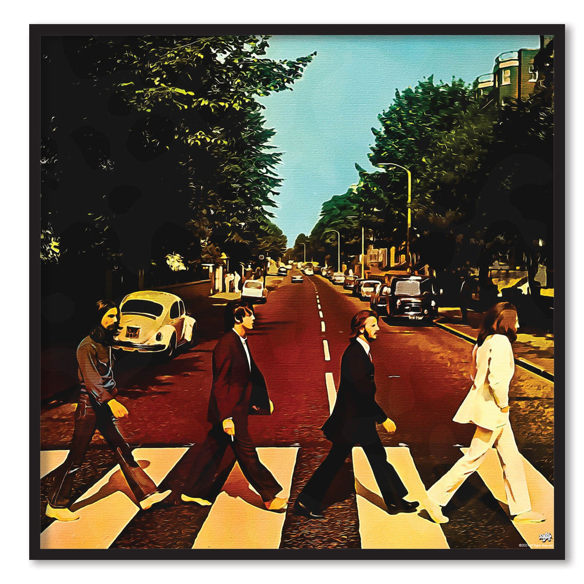 Abbey Road Watercolor Effect Poster – Poster