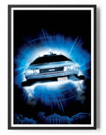 Flying DeLorean Poster – Poster