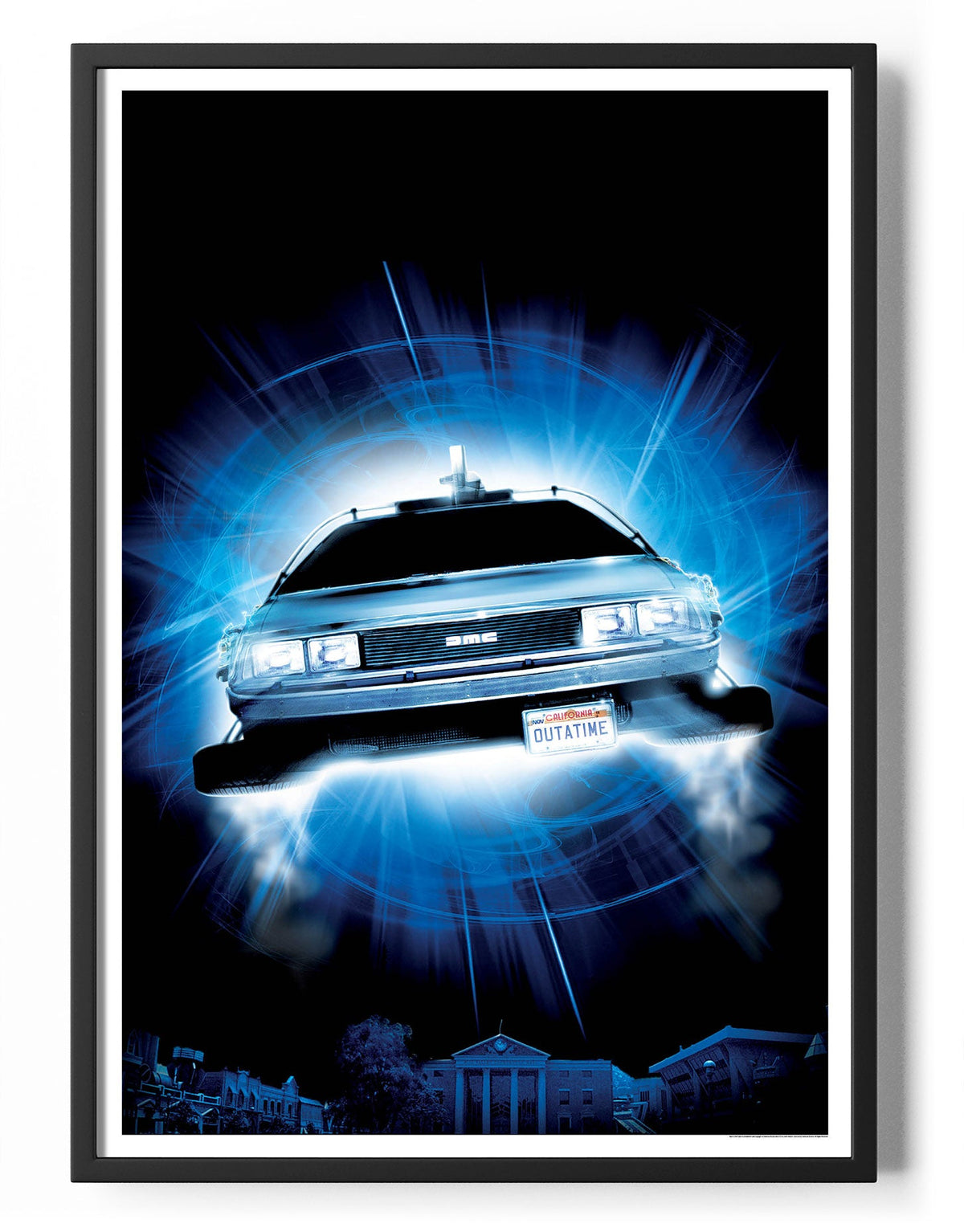 Flying DeLorean Poster – Poster