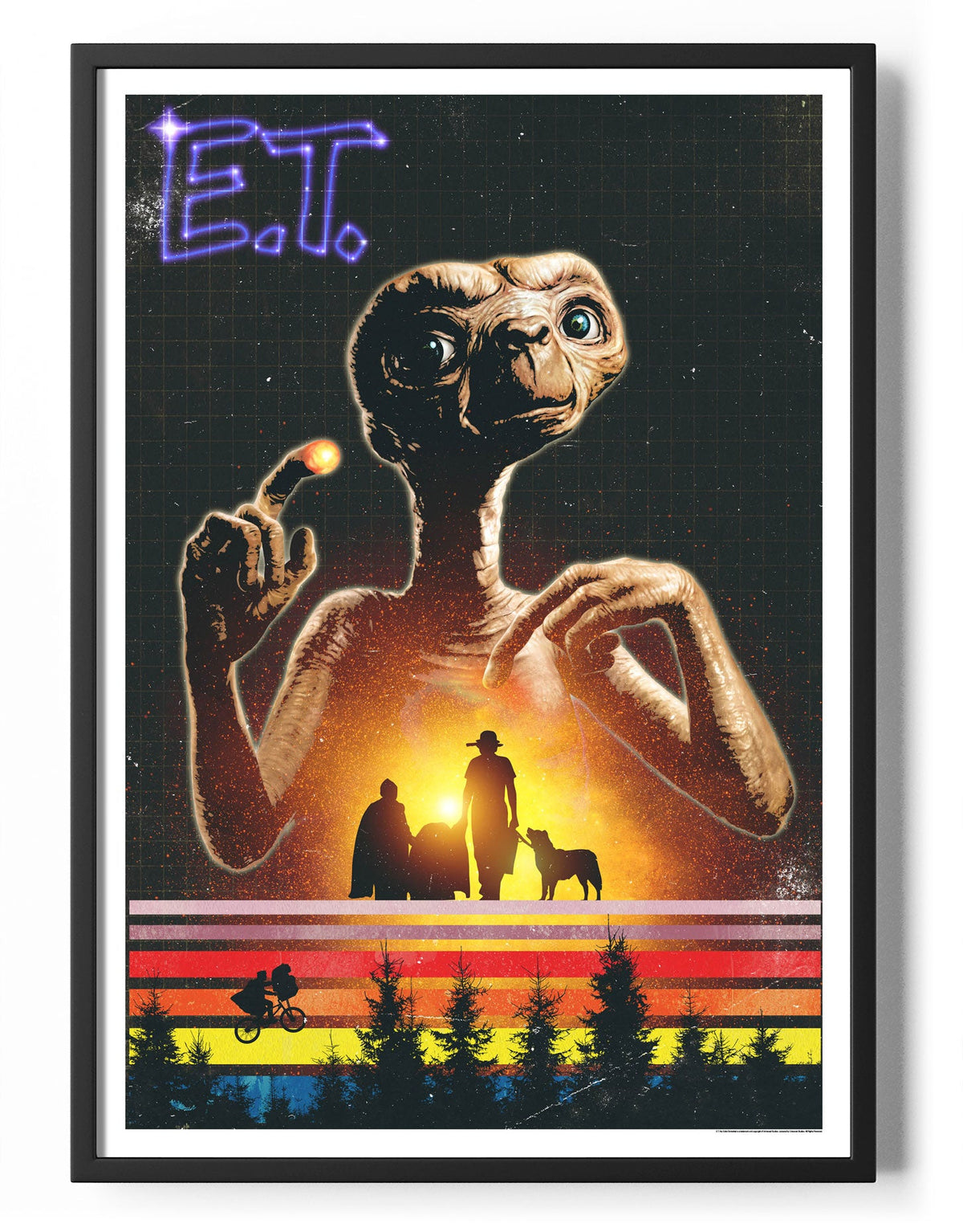 E.T. Retro Poster – Poster