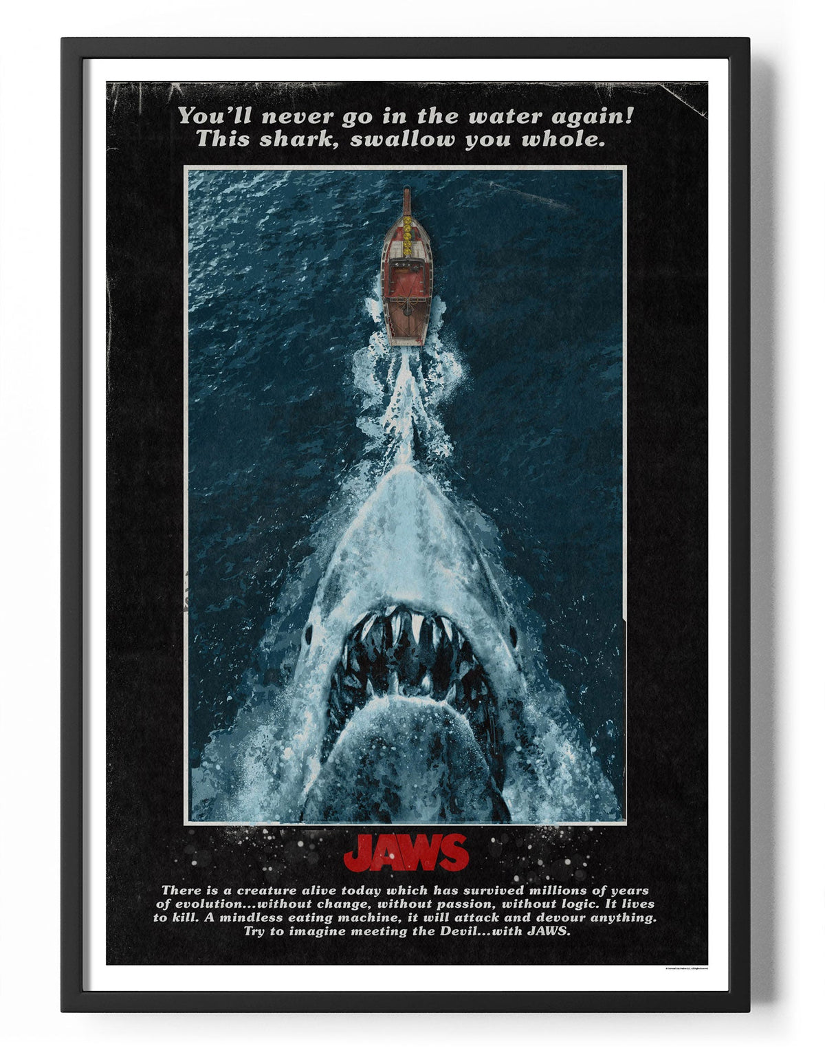 The Devil With Jaws Poster – Poster