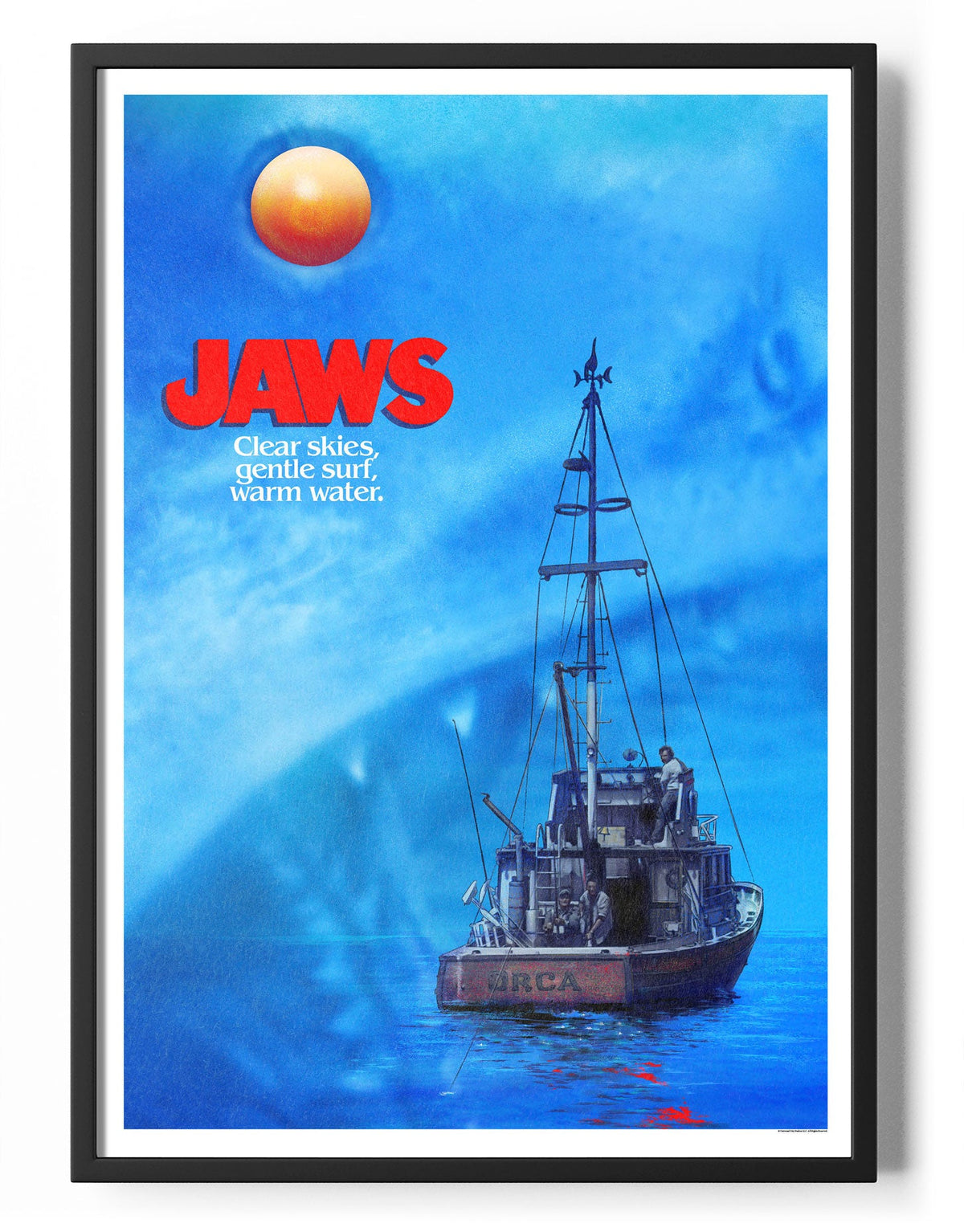 Clear Skies, Gentle Surd and Warm Water Poster – Poster