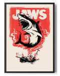 Jaws In Smoke Poster – Poster