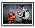 Banksy Mushroom Poster – Poster