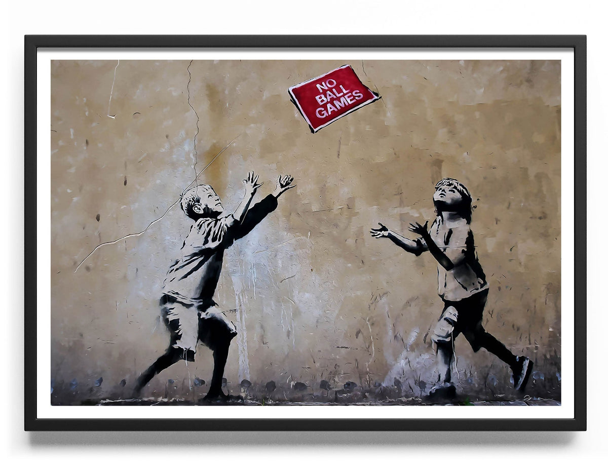 No Ball Games Poster – Poster