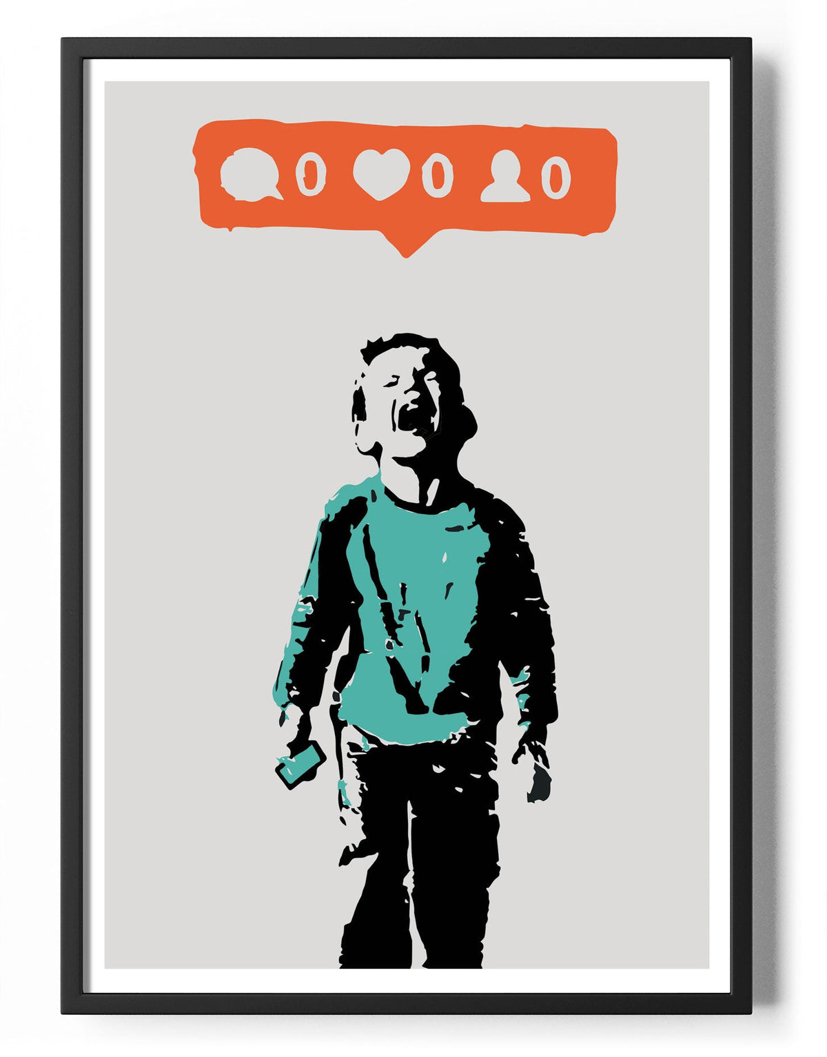 The Social Kid Poster – Poster