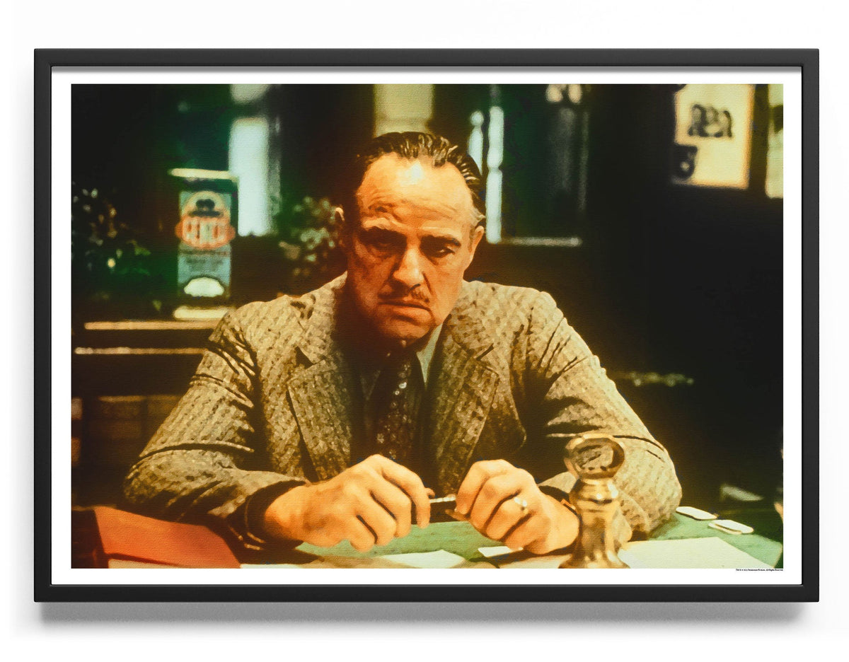 Vito Corleone Watercolor Poster – Poster