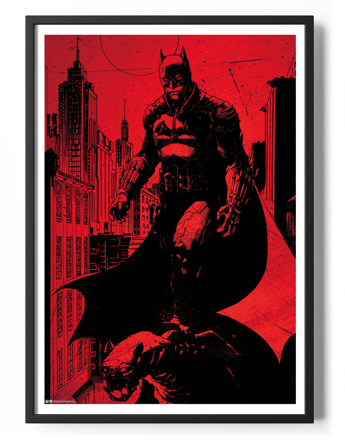 The Batman Sketch City Poster – Poster