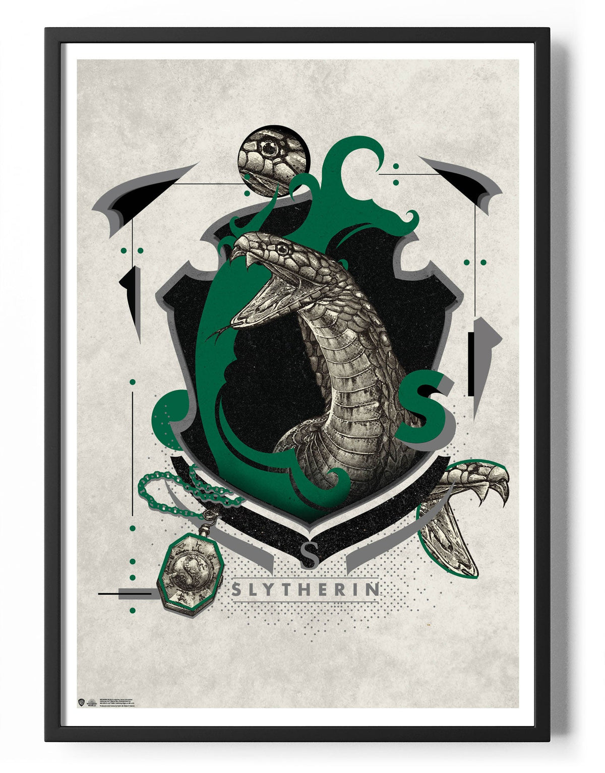 Harry Potter - Slytherin Poster 2 – Poster