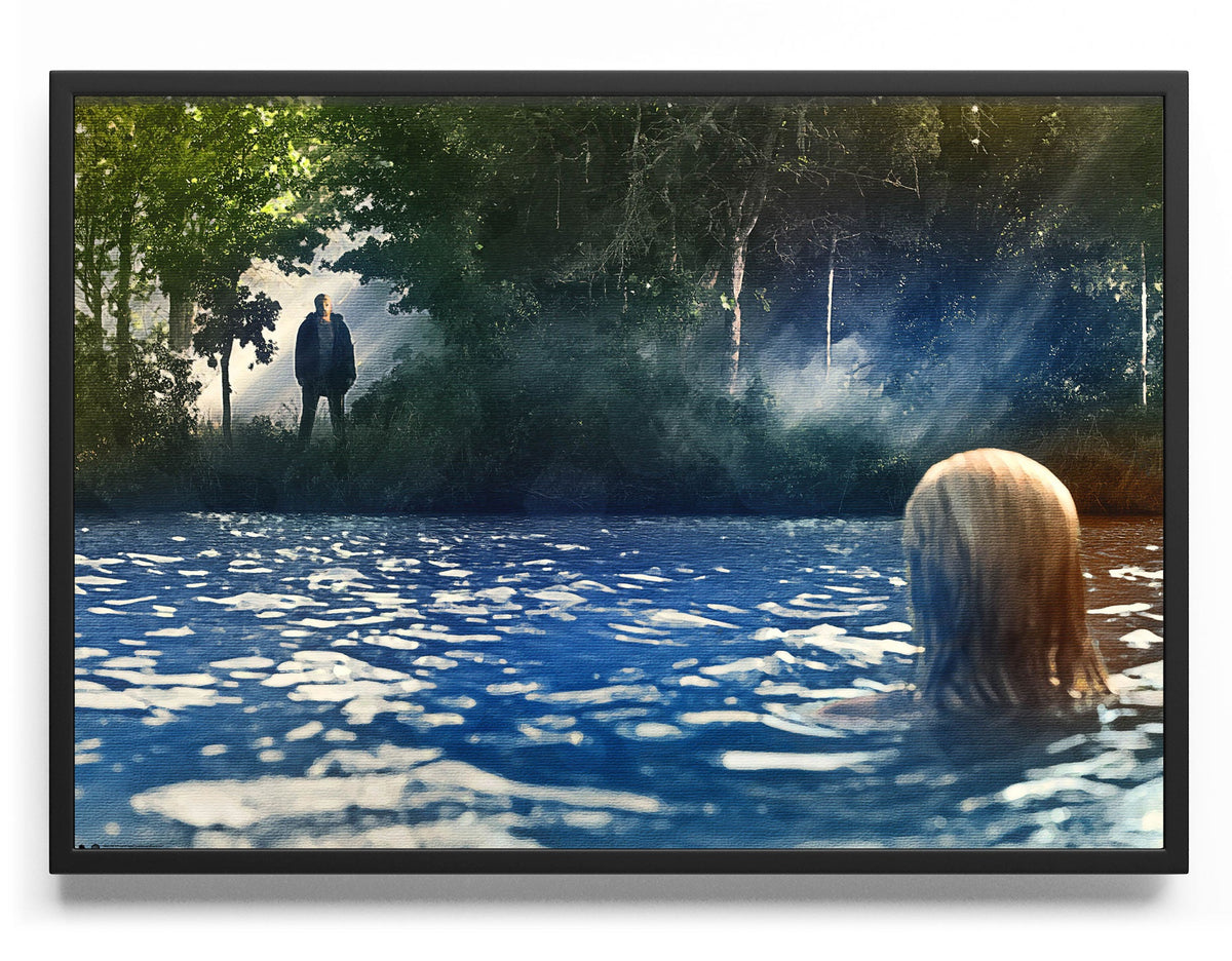 Jason By The Lake Painting – Poster