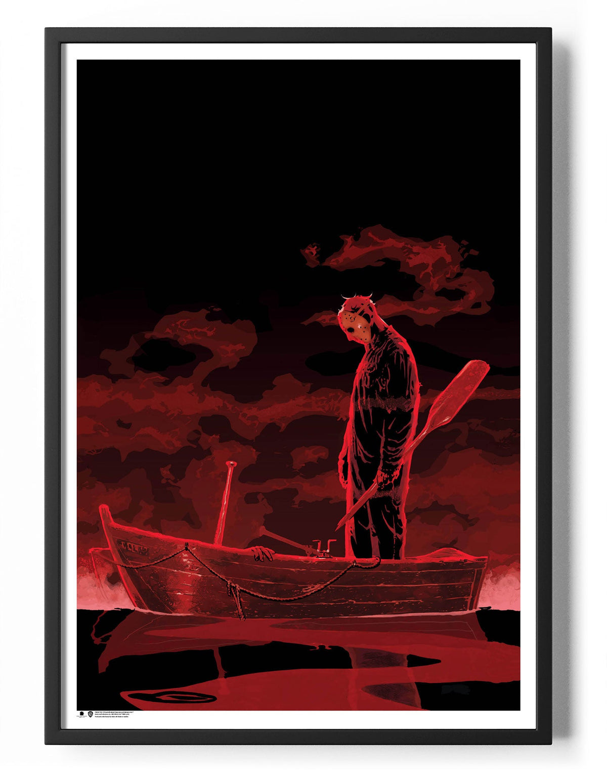 Jason Voorhees Red Lake Poster – Poster