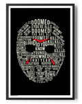 Friday The 13th Wording Poster – Poster