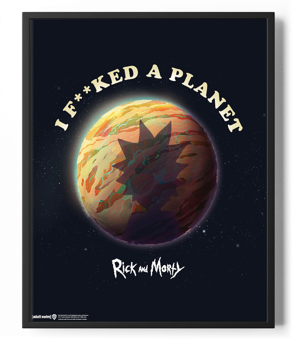 I F**ked A Planet Poster – Poster