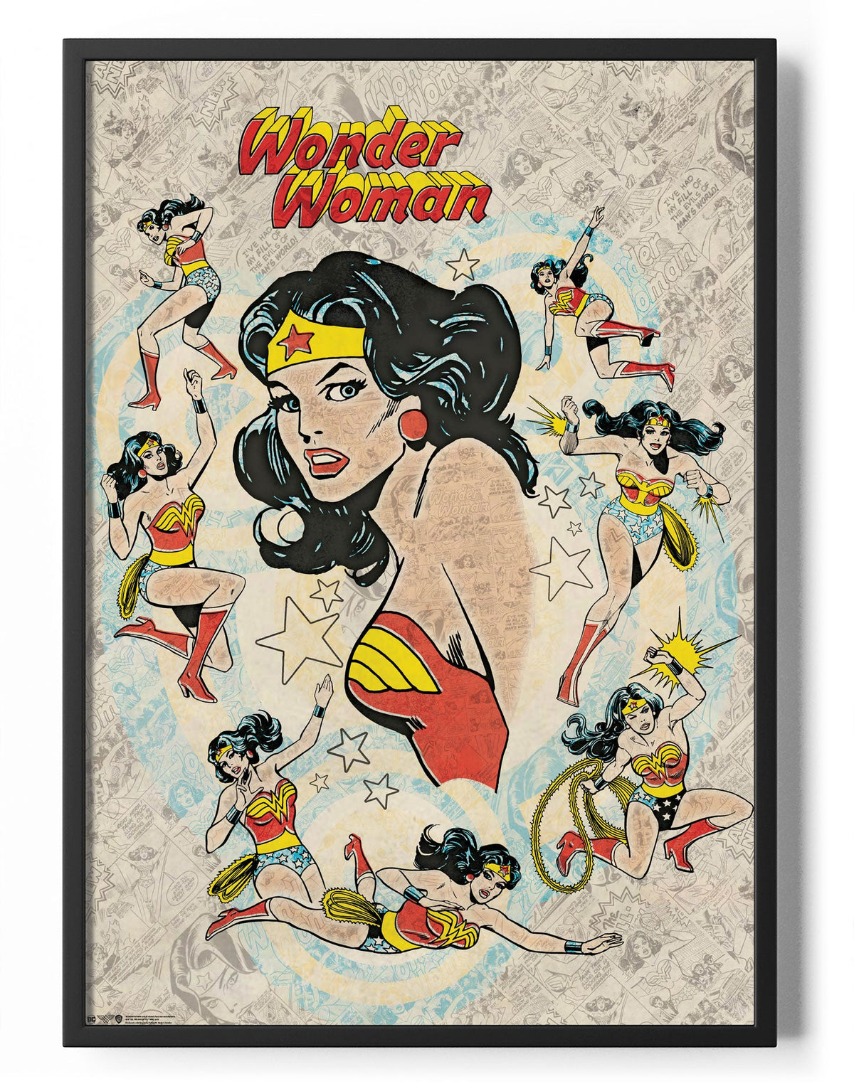 Wonder Woman Retro Poster – Poster