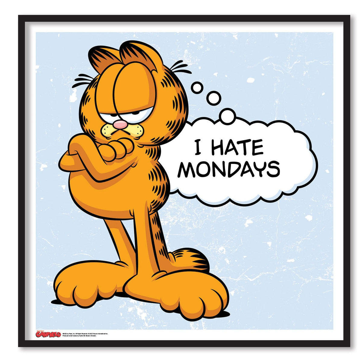 Garfield - I Hate Mondays Poster – Poster