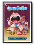Garbage Pail Kids (Les Crados) - Junkfood John Poster – Poster