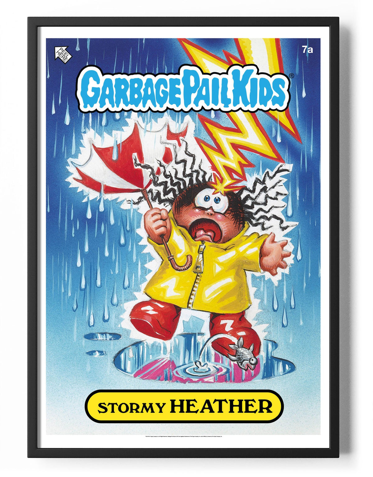 Garbage Pail Kids (Les Crados) - Stormy Heather Poster – Poster