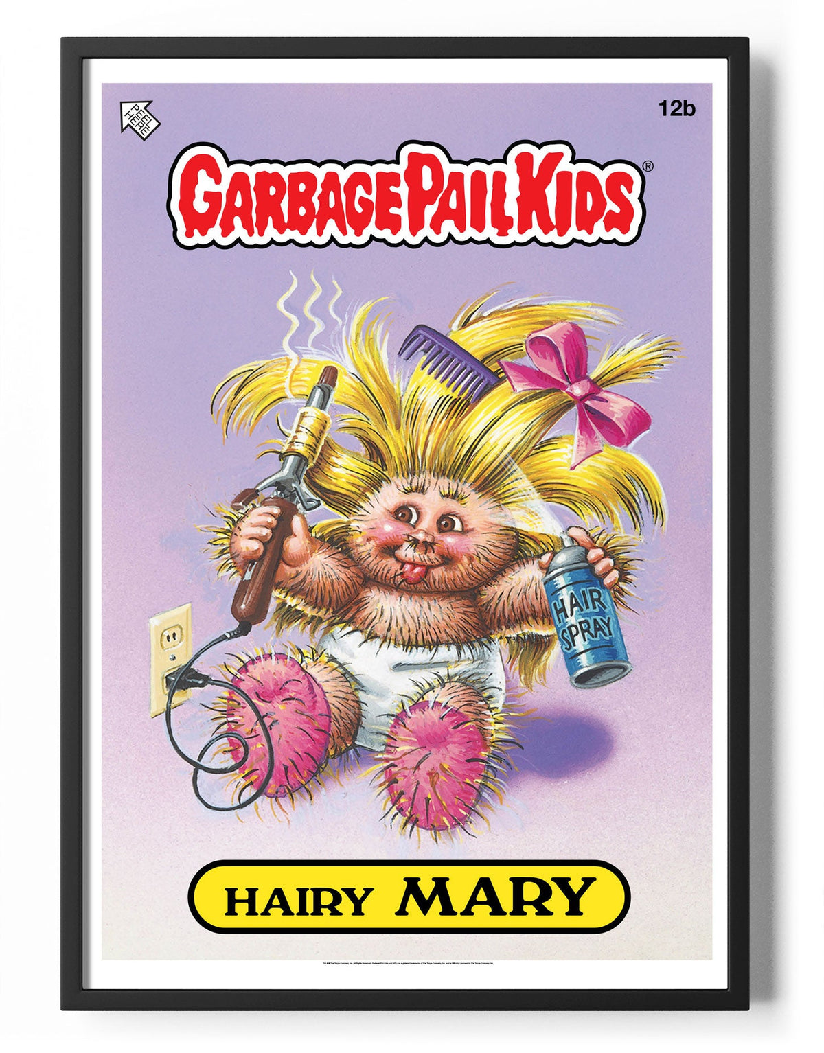 Garbage Pail Kids (Les Crados) - Hairy Mary Poster – Poster